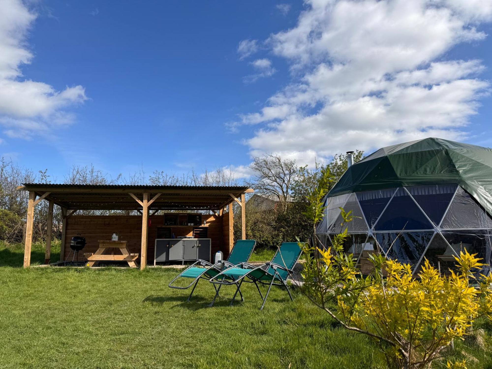 Geodesic Dome Glamping Hotel Llanidloes Exterior foto